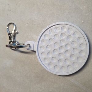 3-D Printed Golf Ball Keychain/Bag Charm